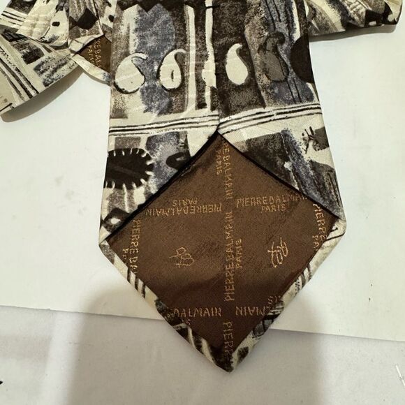 Pierre Balmain Silk Tie - Picture 4 of 6